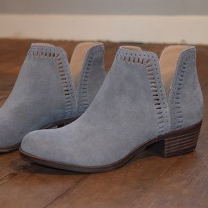 NWT Lucky Brand Grey Booties Size 6